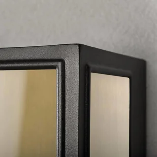 Konstsmide Kinkiet zewnętrzny Carpi, czarny, szerokość 20,5cm - Lampy ogrodowe - miniaturka - grafika 3