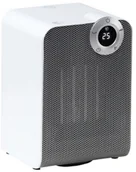 Ogrzewanie przenośne - EQUATION Termowentylator ceramiczny 1800 W LED biało/srebrny - miniaturka - grafika 1