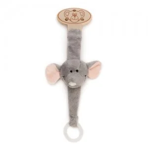 Teddykompaniet Diinglisar Wild, Słoń, klip do smoczka, 21 cm - Maskotki i pluszaki - miniaturka - grafika 2