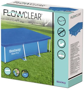 Bestway Pokrywa na basen Flowclear, 259 x 170 cm vidaXL - Akcesoria do basenów - miniaturka - grafika 7