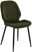 Krzesła - Actona Krzesło Femke zielone - miniaturka - grafika 1