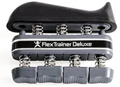 Pozostały sprzęt i akcesoria do ćwiczeń - Deluxe Flex Trainer trener ręczny Trainer |, urządzenie do ćwiczeń rąk | palców treningu urządzenia | różnych kolorów i rezystory, szary 1781603-07 - miniaturka - grafika 1
