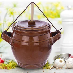 Orion Pojemnik garnek słoik do marynowania z dociskiem 127601 - Pojemniki na przyprawy - miniaturka - grafika 6