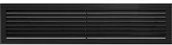 Akcesoria kominkowe - Kratki.pl KRATKA KOMINKOWA FRESH CZARNA 170X700 MM 70C/FRESH - miniaturka - grafika 1