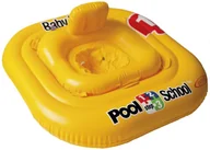 Materace dmuchane i koła do pływania - Intex Baby Koło dmuchane żółte 79x79 cm 1-2 lat) - miniaturka - grafika 1