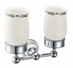 Art Platino Nikolas kubek podwójny NIK-57052 - Kubki na szczoteczki do zębów - miniaturka - grafika 2