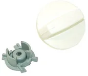 Akcesoria i części do zmywarek - Philips Whirlpool Whirlpool 481241358255 Akcesoria/pokrętło programatora zmywarki, białe 5054680035796 - miniaturka - grafika 1