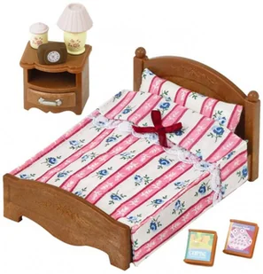 Sylvanian Families Łóżko podwójne 5019 - Figurki dla dzieci - miniaturka - grafika 2