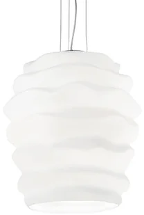 IDEAL LUX Lampa Wisząca Karma Sp1 Big Bianco 132365 Średnica 38,0 Wys. 51,5 - 135,0 - Lampy sufitowe - miniaturka - grafika 3