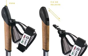 Vipole Kije Nordic Walking Instructor Vario QL K.T violet karbon) P20448 acc-5327-0 - Kije trekkingowe - miniaturka - grafika 2