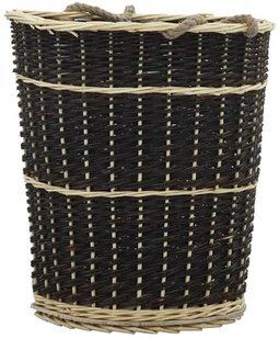 vidaXL Plecak na drewno opałowe, 50x44x58 cm, naturalna wiklina vidaXL - Akcesoria kominkowe - miniaturka - grafika 6