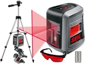 Poziomice, łaty, miary - Skil 0511 Laser Liniowy + Statyw Okulary Laserowe - miniaturka - grafika 1