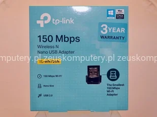 TP-LINK Karta sieciowa Tp-link TL-WN725N 199292 - Karty sieciowe - miniaturka - grafika 3