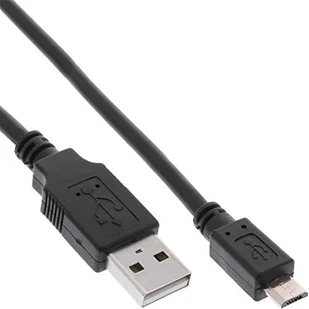 InLine Kabel USB microUSB 2m Czarny 31720Q - Kable USB - miniaturka - grafika 2