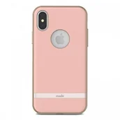 Etui i futerały do telefonów - Moshi Vesta - Etui iPhone X (Blossom Pink) - miniaturka - grafika 1