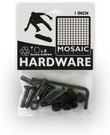 Deski snowboardowe - MOSAIC śrubki montażowe MOSAIC MOUNTING BOLTS ALLEN Black - miniaturka - grafika 1