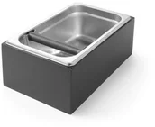 Akcesoria gastronomiczne - Hendi Odbijak do kawy w drewnianej obudowie GN 1/4 208380 - miniaturka - grafika 1