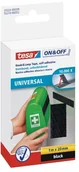 Taśmy klejące - tesa On & Off zapięcie na rzep, czarny 55224-00000-02 - miniaturka - grafika 1