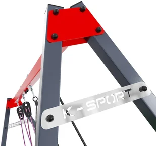 K-SPORT Zestaw Stelaż + Huśtawka + Bocianie gniazdo K-SPORT Super Fun - Place zabaw K-SPORT Zestaw Stelaż + Huśtawka + Bocianie gniazdo K-SPORT Super Fun - Place zabaw - miniaturka - grafika 5