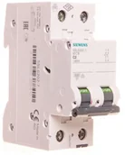 Bezpieczniki elektryczne - Siemens Wyłącznik nadprądowy 2P C 2A 6kA AC 5SL6202-7 - miniaturka - grafika 1
