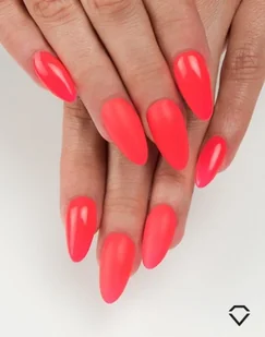 Semilac 518 Lakier Hybrydowy Uv Hybrid Semilac Semibeats By Margaret Neon Orange 7ml ZE507518 - Lakiery hybrydowe - miniaturka - grafika 2