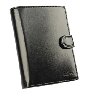 Wilmar (PL) Portfel Męski (PL) Duży Pionowy Z Zapinką Skóra Włoska WIL_P8J RIFID - Portfele Wilmar (PL) Portfel Męski (PL) Duży Pionowy Z Zapinką Skóra Włoska WIL_P8J RIFID - Portfele - miniaturka - grafika 1