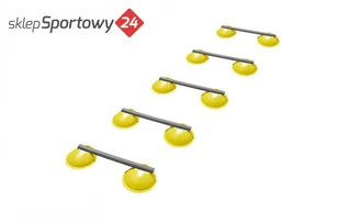 Dunlop PŁOTKI TRENINGOWE PRZESZKODY DO ĆWICZEŃ 16SZT - Piłka nożna - miniaturka - grafika 6