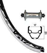 Piasty rowerowe - Rodi Rodi VR17 Przednie koło przód, 622-17, 36L, z Deore, silver  2020 Piasty miejskie i trekkingowe 2146527000 - miniaturka - grafika 1