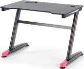 Biurka gamingowe - B40 biurko gamingowe czarny / czerwony (1p=1szt) - miniaturka - grafika 1