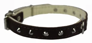 ZOO LESZCZ (PL) Solidna Obroża Dla Psa Skóra Naturalna Z Kolcami 16 mm / 44 cm ZL0172 ZOO LESZCZ (PL) - Obroże dla psów - miniaturka - grafika 8