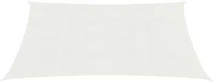 vidaXL Żagiel przeciwsłoneczny, 160 g/m, biały, 3,5x5 m, HDPE vidaXL - Parasole ogrodowe - miniaturka - grafika 3