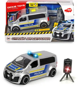 Dickie Toys SOS, samochód policyjny Citroën SpaceTourer - Samochody i pojazdy dla dzieci - miniaturka - grafika 2