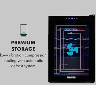 Klarstein HEA-Shiraz 20 slim - Chłodziarki do wina - miniaturka - grafika 8