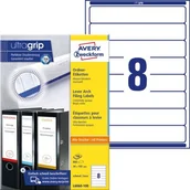 Etykiety samoprzylepne i bloki etykiet - Avery Zweckform Zweckform LR3475 etykiety z recyklingu (2400 naklejek adresowych, 70 x 36 mm na A4, 100% papier z recyklingu, etykiety adresowe, samoprzylepne etykiety samoprzylepne) 100 arkuszy, naturalna biel LR3475 - miniaturka - grafika 1