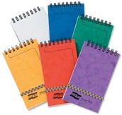 Notesy i bloczki - Europa Europy Minor Spiral blok z zapięciem taśma gumowa linie 80 G/M 120 Sheets 127 X 76 MM 20 sztuk wybór kolorów A 482/1154Z - miniaturka - grafika 1