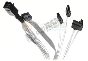 Adaptec kabel ACK-I-HDmSAS-4SATA-SB 0.8M 2279800-R - Adaptery i przejściówki - miniaturka - grafika 3