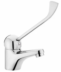 Deante Bateria BOJ 020C JOKO CLINIC CHROM UMYWALKOWA BEZ ZAMK ODPŁYWU Z DŹWIGNIĄ CLINIC - Baterie umywalkowe - miniaturka - grafika 2