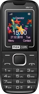 Maxcom MM134 Dual Sim Czarny - Telefony komórkowe - miniaturka - grafika 2