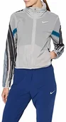 Kurtki i kamizelki sportowe damskie - Nike W NK Imp Lt JKT Hd Eva kurtka damska, szary, l - miniaturka - grafika 1