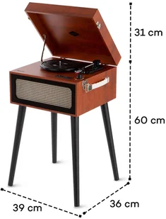 Auna Sarah Ann brązowy - Gramofony - miniaturka - grafika 9