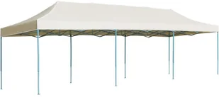 vidaXL Składany namiot imprezowy 3 x 9 m kremowy 44974 - Pawilony ogrodowe - miniaturka - grafika 10
