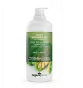 Olejki i świece do masażu - Organic Olejek do masażu ciała migdał 500ml - miniaturka - grafika 1