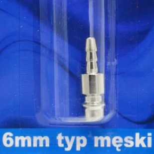 GEKO Wtyk na wąż pneumatyczny 6mm typ męski 3129 G03400 - Akcesoria pneumatyczne - miniaturka - grafika 5