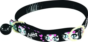 Zolux Zolux Obroża nylonowa dla kota LadyCat 30 cm kol. czarny - Obroże dla kotów - miniaturka - grafika 3