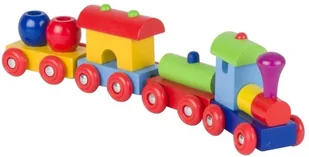 Goki kolorowy pociąg Peru z wagonami - Pociągi dla dzieci - miniaturka - grafika 3