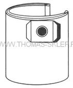 Filtry do odkurzaczy - Thomas Torebka Filtracyjna 201 5 sztuk - 787101 - miniaturka - grafika 1