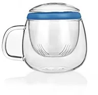 Wystrój wnętrz - TEASOUL Zestaw do herbaty Tea Soul kubek szklany z filtrem 500 ML B6021829 - miniaturka - grafika 1