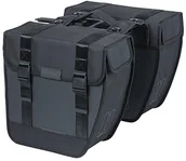 Sakwy rowerowe - Basil Tour Waterproof Double Pannier Bag 28l incl. MIK Plate, czarny 2022 Sakwy 18212 - miniaturka - grafika 1