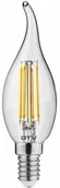 Żarówki LED - GTV GTVP Żarówka LED FILAMENT świeczka C35L ciepła biała E14 4W 220-240V 50-60hz 360 stopni 400lm 35mA LD-C35FL4-30L - miniaturka - grafika 1