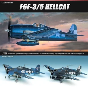 Academy F6F35 Hellcat 2224 - Modele do sklejania - miniaturka - grafika 3